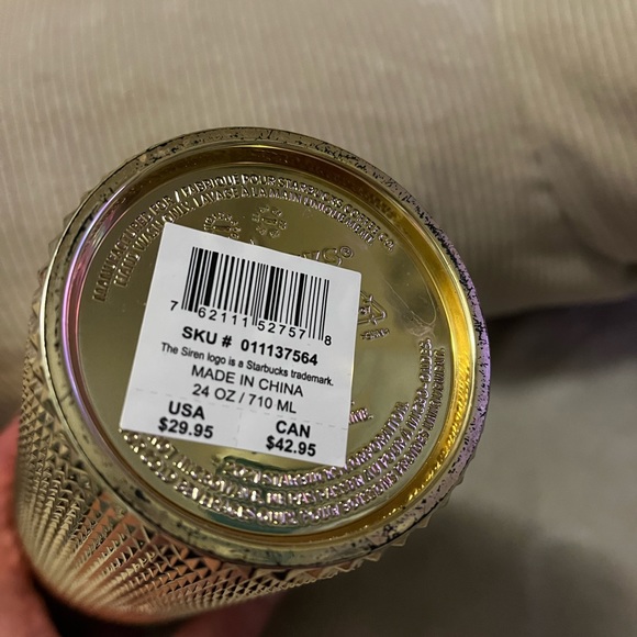 NWT Starbucks 24oz Studded Tumbler - Picture 5 of 5